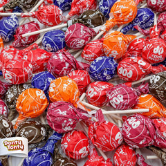 Donty-Tonty POPS bulk bag with 24 lollipops, ideal for sharing