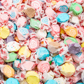 Donty-Tonty salt-water taffy assorted flavors in a single bag for sharing