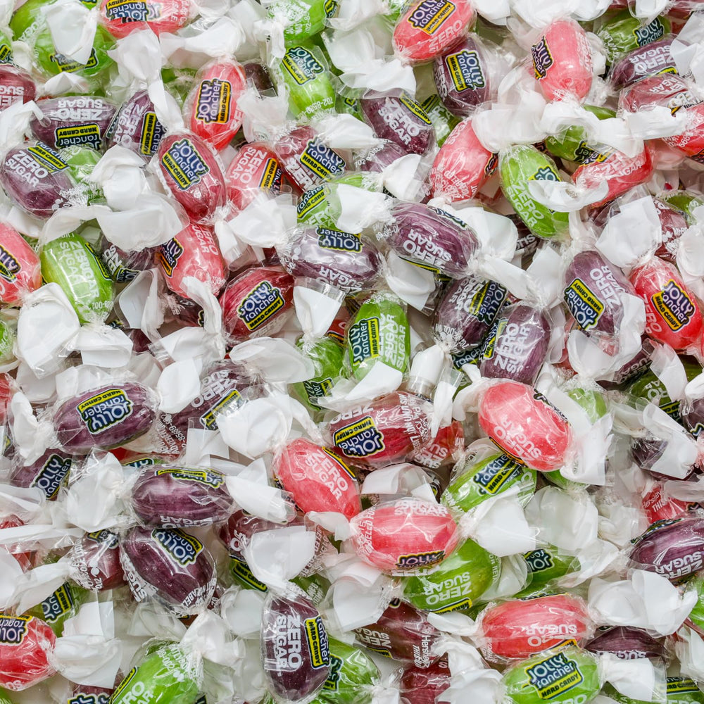Donty-Tonty Sugar Free Jolly Ranchers front bag with bold fruit flavor ideal for sugar-free snacking
