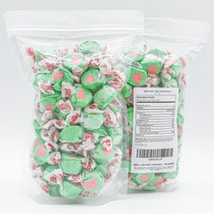 Donty-Tonty Taffy Watermelon individually wrapped for convenient, on-the-go snacking.