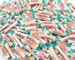 Donty-Tonty Tropical Candy Rolls front packaging for easy sharing at events.