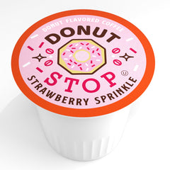 40-count Donut Stop pods offer days of convenient brewing.