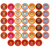 Donut Stop flavored coffee pods in a box with eight donut-inspired flavors for quick mornings.