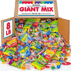 Dooboe candy assortment bulk eight pounds ready for gifting and party use.