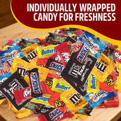 Doomi party and gifting idea with a colorful candy assortment