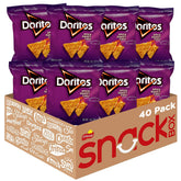Doritos Spicy Sweet Chili bag-1oz close-up highlights convenient on-the-go snacking.