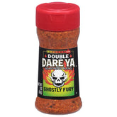 Double Dare Ya Ghostly Fury bottle front for bold flavor potential on meats
