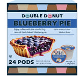Double Donut Coffee blueberry pod packaging with convenient single-serve design