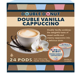 Double Donut Coffee vanilla cappuccino pods pack ready for use
