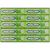 Doublemint bulk pack display with forty 5-stick packs for easy stocking.
