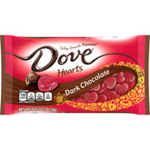 Dove Valentines heart-promises dark chocolate bar with rich flavor and gift-ready design