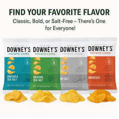 Downey's No Salt Kettle Chips being hand-sorted in Waterford, Michigan.