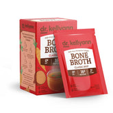 Dr. Kellyann classic beef bone broth packets ready to mix for a quick protein boost