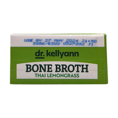 Dr. Kellyann Thai Lemongrass Bone Broth ingredients image highlights herbs for rich bases.