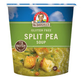 Dr. McDougall's vegan split pea cup with noodles — quick, plant-based nourishment for busy days.
