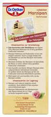 Dr Oetker Raw Marzipan 200g shaped into a decorative figurine.
