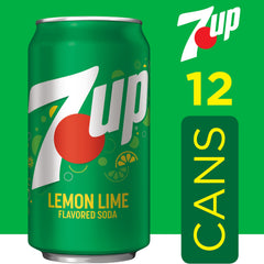 Dr Pepper 7UP lemon-lime can being poured, crisp aroma ready to sip.