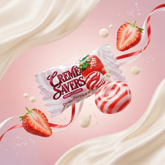 Dr. Variety Creme Savers in resealable pouch keeps freshness.