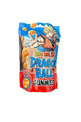 DragonBall DBZ gummies in four-star ball design packaging, ideal for themed parties and fans.