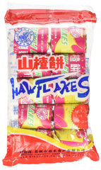 DragonMall Haw Flakes 10 Rolls Pack, convenient traditional snack for sharing