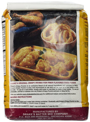 Close-up of Drake's Crispy Frymix texture, ideal for crispy pan-frying.