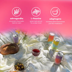 Drink Your Meditation Lychee Mojito bottle with exotic flavor for a refreshing mocktail