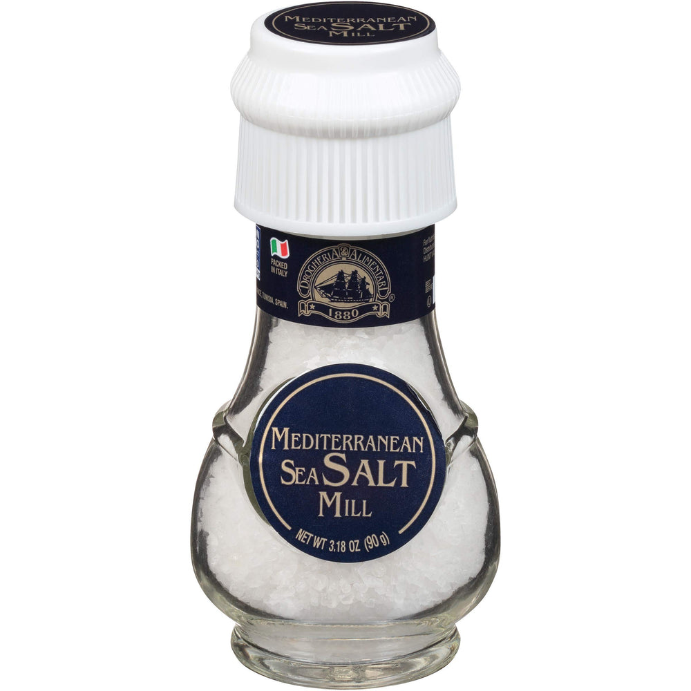 Drogheria & Alimentari Mediterranean Salt Mill bottle pour for finishing dishes