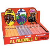 Dubble Bubble El Bubble II bubble gum cigars in a boxed pack for easy sharing.