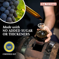 Due Vittorie Oro Gold tasting glass emphasizing balanced sweetness and acidity.