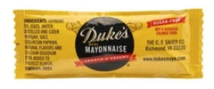 Dukes Sugar Free Mayonnaise Packets arranged for on-the-go meals.