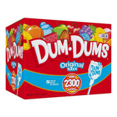 Dum Dums original mix 2300-count box ready for bulk sharing at parties