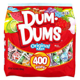 Dum Dums Original Mix 400 ct bag for bulk party snacking
