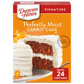 Duncan Hines Carrot Cake Mix box ready for quick Easter desserts