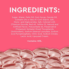 Close-up of Duncan Hines frosting jar showing creamy, spreadable consistency.