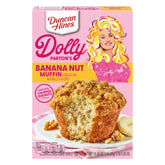 Duncan Hines Dolly Parton's Banana Nut Muffin & Bread Mix box for easy, moist muffins