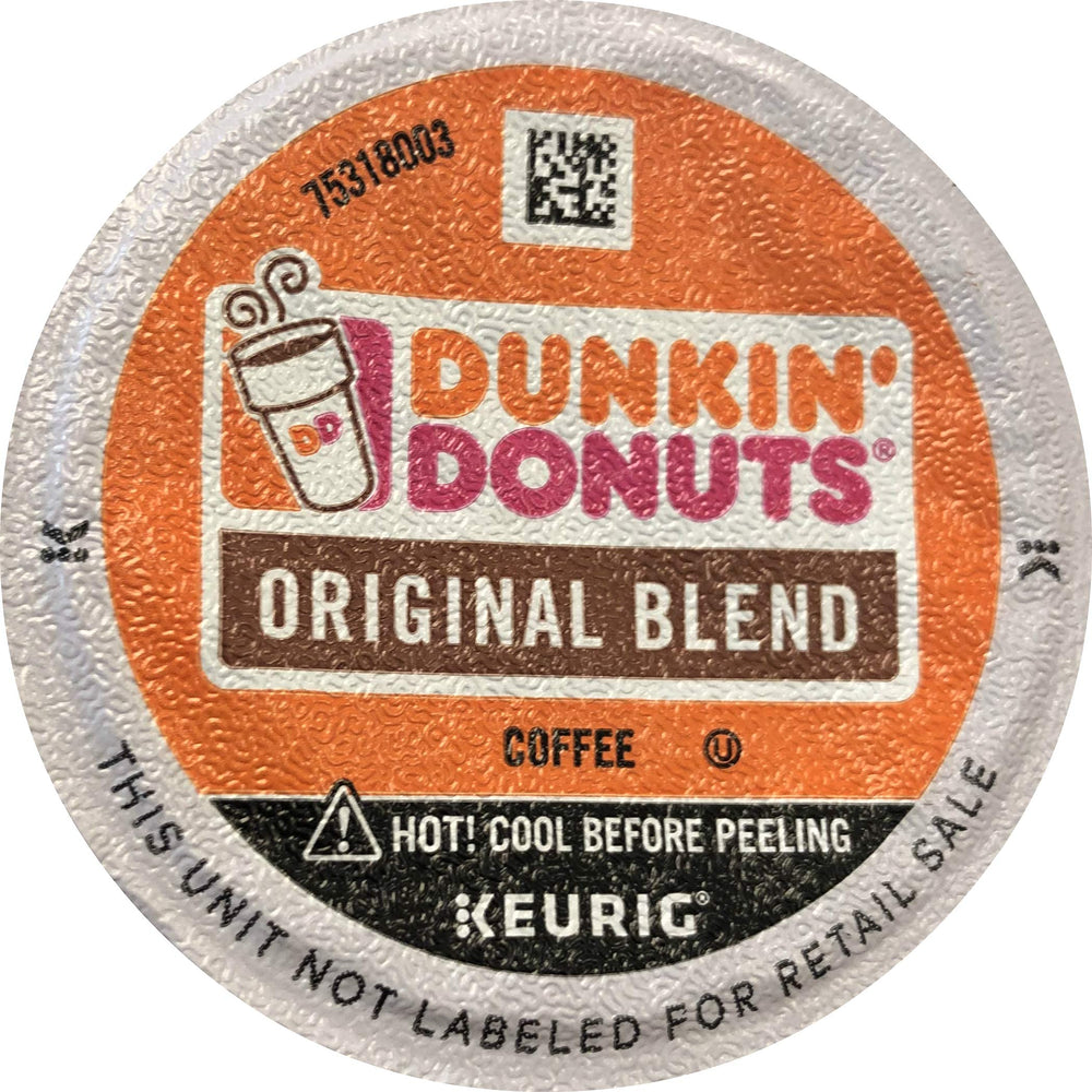 Dunkin' Donuts Original Blend K-Cup pods for quick, single-serve mornings