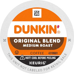Dunkin French Vanilla Keurig pod with sweet aroma and easy mornings