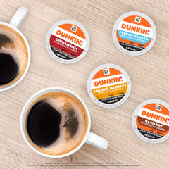 Dunkin' Cinnamania pod offers cinnamon roll flavor for cozy brews.