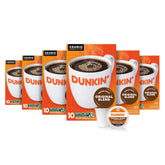 Dunkin Original Blend K-Cup pods in main packaging, ready for quick at-home coffee