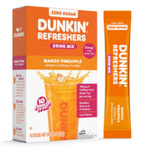 Dunkin Refreshers Mango Pineapple packet for on-the-go hydration and flavor.