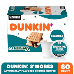 Brewing Dunkin S’mores coffee cup releases inviting aroma