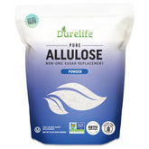 DureLife Allulose bulk pack front label shows zero calories for weight control.