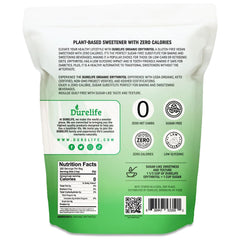 DureLife erythritol packaging with scoop for precise measurement