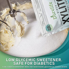 DureLife Xylitol baking-sugar-substitute, ideal for 1:1 replacement in cookies and cakes.