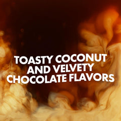 Dutch Bros Coconut Mocha K-Cup closeup highlighting smooth flavor notes.