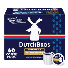 Dutch Bros OG Medium Roast box of 60 pods for convenient Keurig brewing