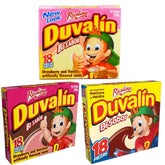 Duvalin hazelnut candy box close-up, creamy filling ideal for gifting.