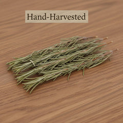 DYBOEDYO rosemary sprigs 5-8 inches long ideal for grilling and stuffing.