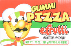 E.Frutti Gummi Pizza colorful slices ideal for classroom treats.