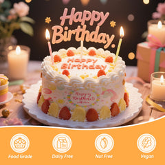 E-Kongton edible paper cookie decorations for customizable edible art on treats